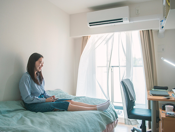 備え付けの家具が充実 引っ越しもラクラク!