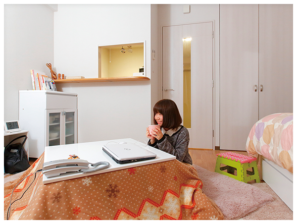 広々としたお部屋 自分好みに模様替えもOK!