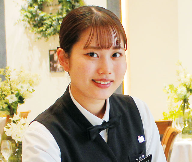 ブライダル学科　M・Ｍさん