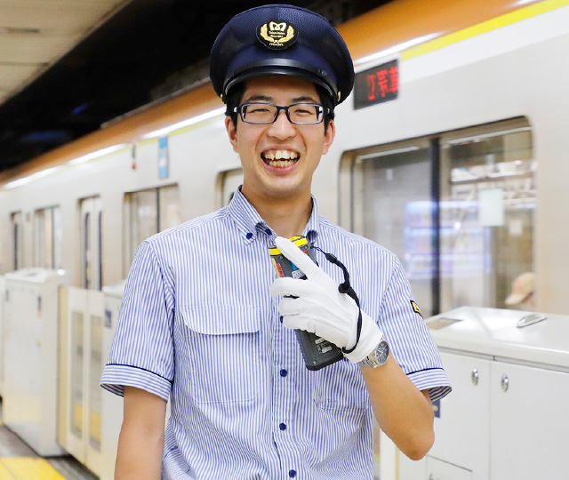 鉄道サービス学科　H・Tさん