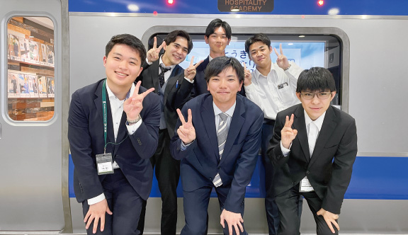 活躍中の鉄道マンは全員卒業生!