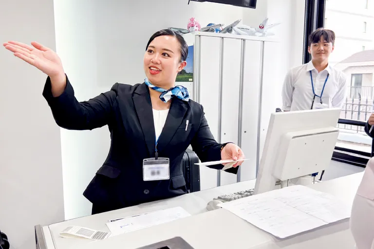 グランドスタッフ実習