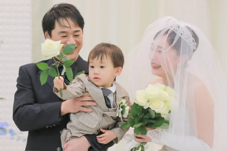 本物の結婚式